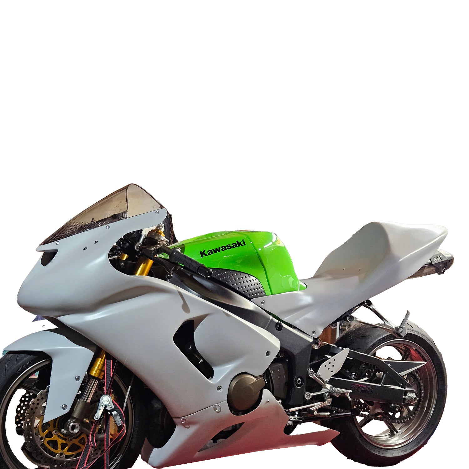thumbnail image 2 of Front Steel Stunt Stay For Kawasaki ZX6R 2005-2006 – Stunt Fairing Ninja ZX6-R 2 of 5