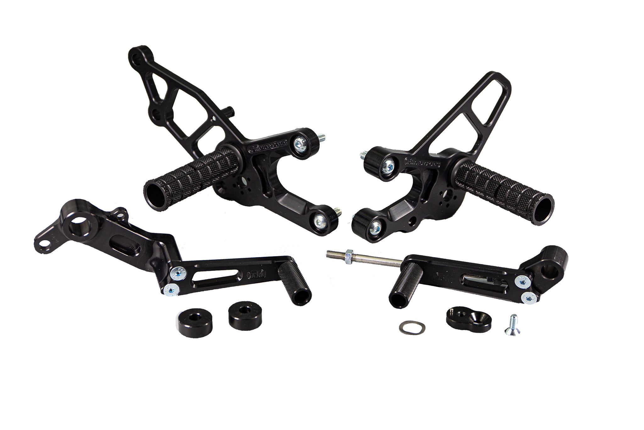 05-4133B Kawasaki Ninja 300 Complete Rearset w/ Pedals