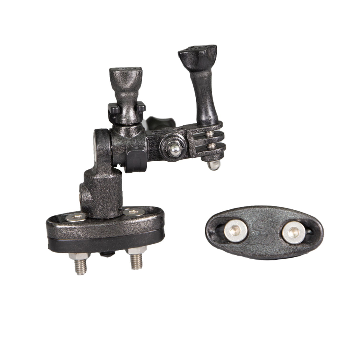 RAM® ATV/Side By Side Handlebar U-Bolt Mount with Action Camera Adapter – RAM Mounts RAM® ATV/Side By Side Handlebar U-Bolt Mount with Action Camera Adapter – RAM Mounts