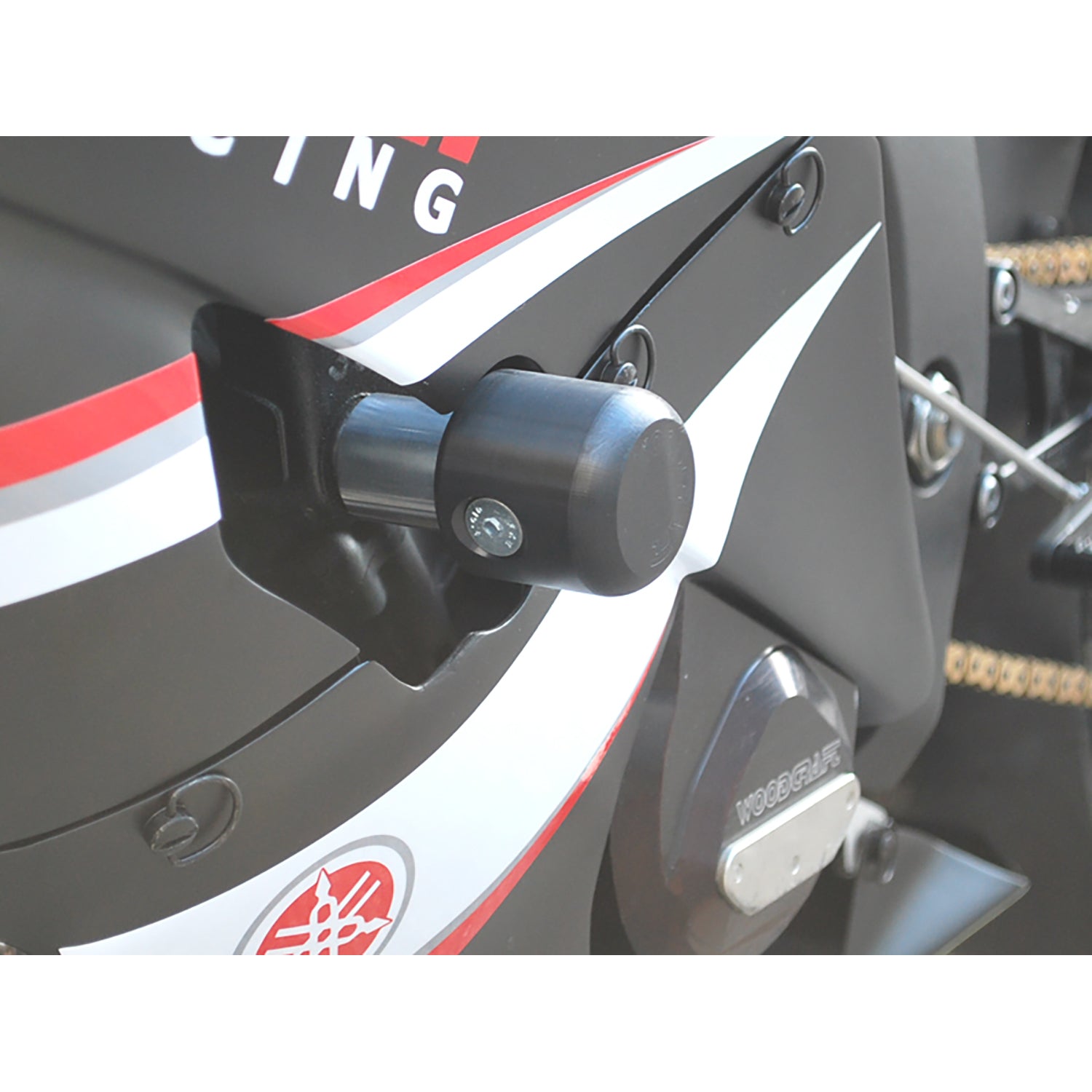 2020 R6 Frame Sliders R6 Frame Sliders SHOGUN PR/PA2 FRAME SLIDERS NO CUT YAMAHA 715 6229