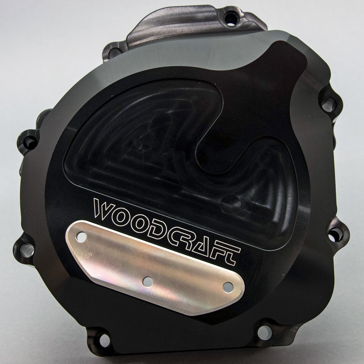 Left Engine Crank Case Stator Cover For Suzuki GSXR600/750 2004-2005 & GSR400/600 – Black Aluminum