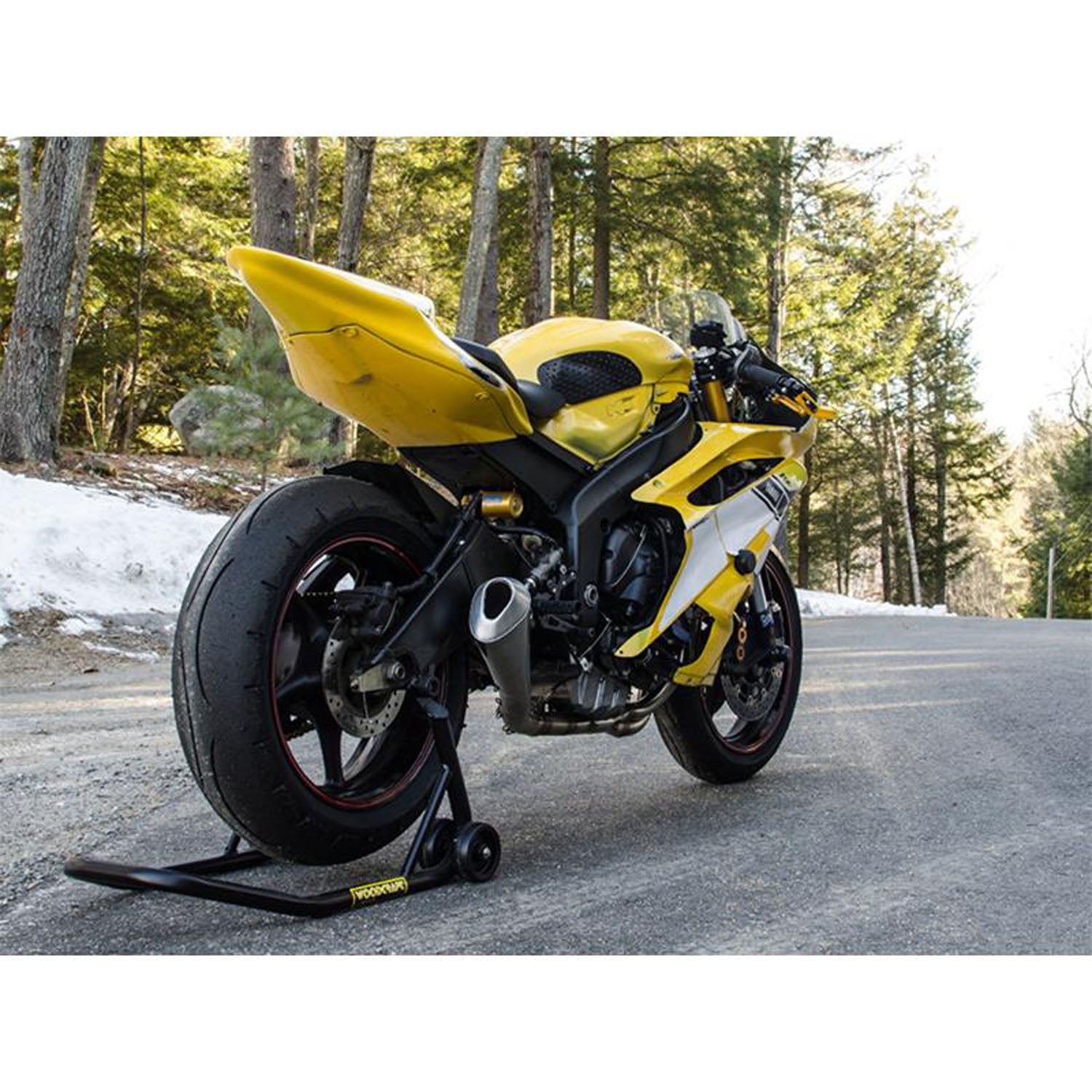 Yamaha R6 Black And Yellow